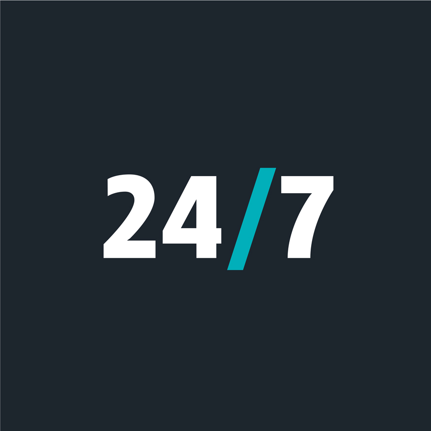24-7 access icon