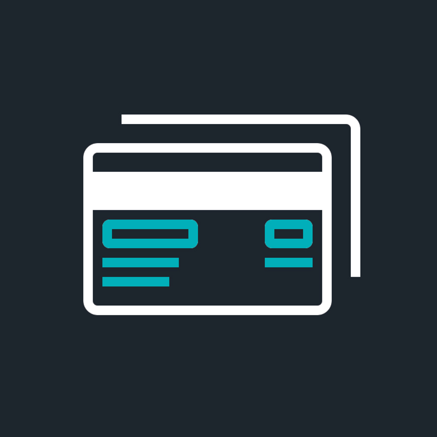 Debit card icon